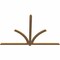 Ekena Millwork Redmond Smooth Timber Gable Bracket, Western Red Cedar, 96"W x 64"H x 1 1/2"D x 3 1/2"F, 16/12 Pitch GBW096X64X0204RED00SWR - alternate 3